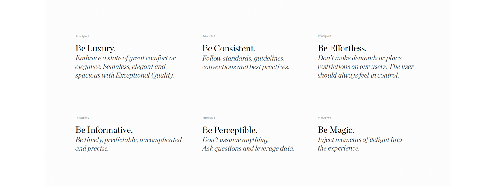 Principles
